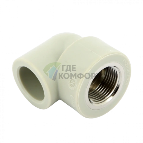 Угольник PPR с внутренней резьбой 25x1/2 FV-Plast - фото 1