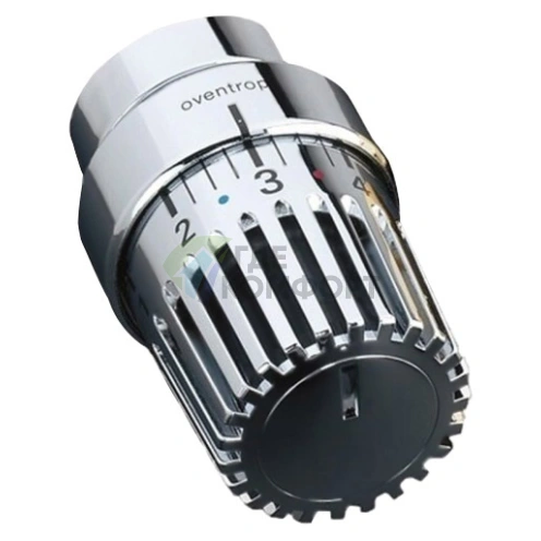 Термостат Oventrop Uni LH-M30x1-5 хром с декоративным кольцом 1011469 - фото 1