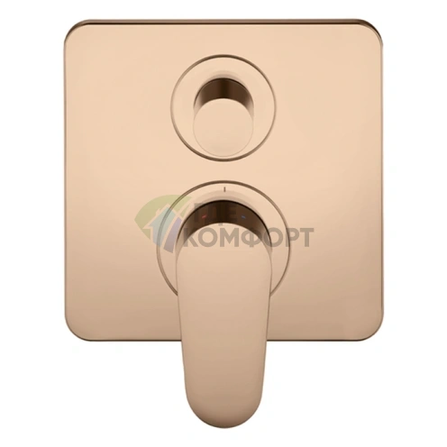 Смеситель для душа Hansgrohe Axor Citterio M в полированном золотисто-красном цвете (34425300) - фото 1