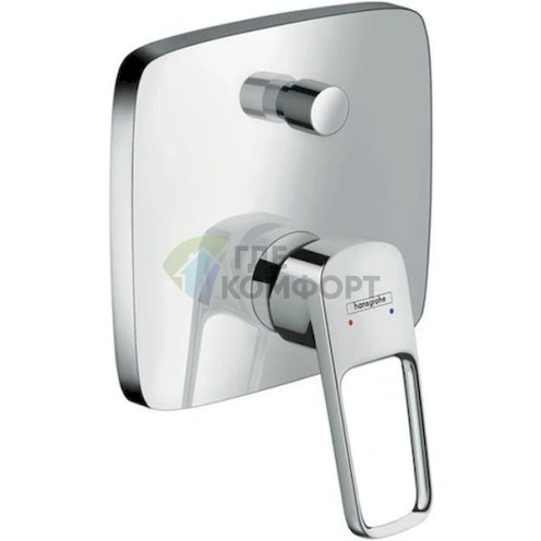 Смеситель Hansgrohe Logis Loop для ванны с душем: стильный дизайн и комфорт - фото 1