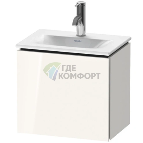 Подвесная тумба Duravit L-Cube White High Gloss 400 мм (LC6133L2222) - фото 1