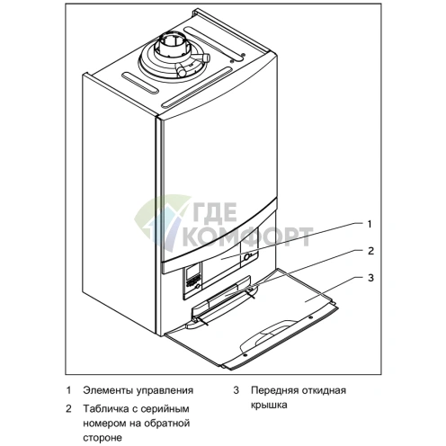 Газовый конденсационный котёл Vaillant ecoTEC plus VU INT IV 346/5-5 H 34-7 кВт - фото 4