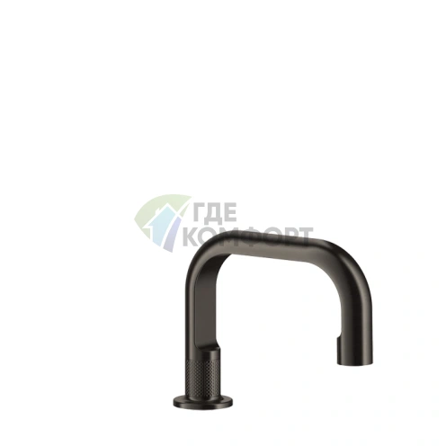 Отдельностоящий излив GESSI INCISO 140x145 мм, цвет nero XL (58091#299) - фото 1