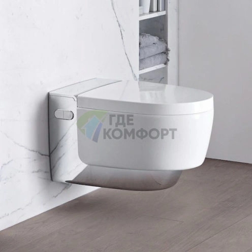 Подвесной унитаз Geberit AquaClean Mera Comfort 146.214.21.1 с системой устранения запахов - фото 7
