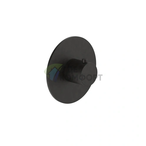 Смеситель термостатический настенный FANTINI SAILING Deep Black PVD (67 S1 J200B) - фото 1