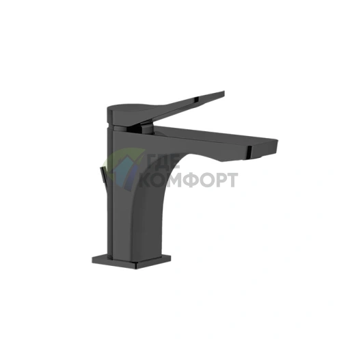 GESSI Rilievo Однорычажный смеситель для раковины в цвете Nero XL (59005#299) - фото 1