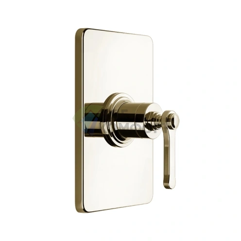 GESSI VENTI20 Однорычажный встраиваемый смеситель для раковины, цвет Brass PVD (65061#710) - фото 1