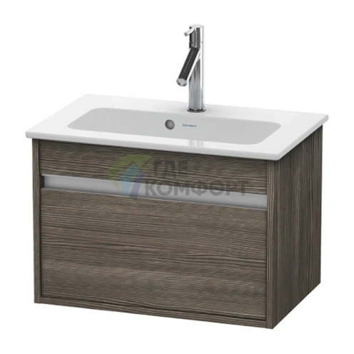 База под раковину Duravit Ketho с выдвижным ящиком, 410x600x385, цвет сосна коричневая (KT642205151) - фото 1