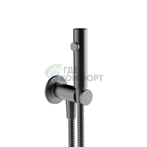 Гидроёршик GESSI INCISO настенный XL 1/2, цвет nero (58151#299) - фото 1