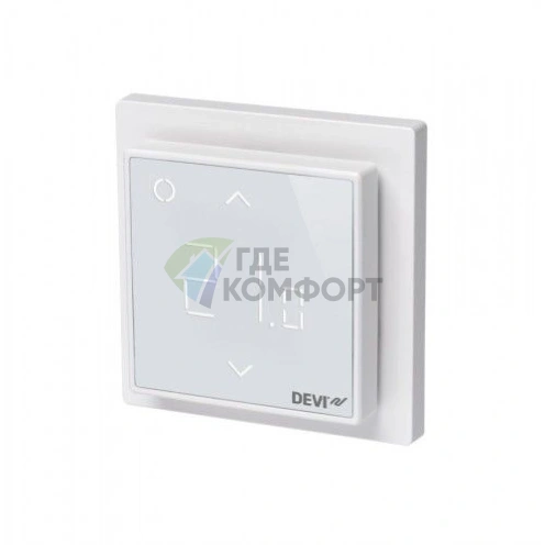 Терморегулятор Devi Devireg Smart Polar White 16A 140F1140 - фото 1