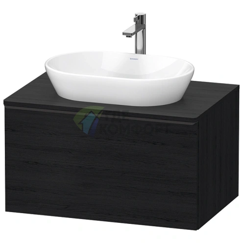 Подвесная тумбочка Duravit D-Neo с 1 ящиком, 459x800x550 мм, Black Oak (DE494701616) - фото 1
