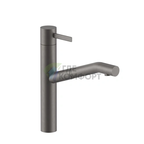 Смеситель для раковины Fantini AF/21 Matt Gun Metal PVD (27 P5 A753F) - фото 1