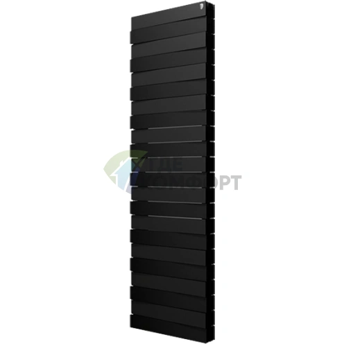 Радиатор биметаллический Royal Thermo Piano Forte Tower noir sable 22 секции - фото 1