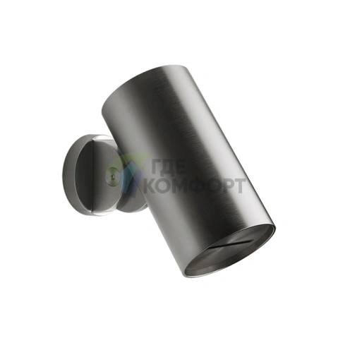Настенный верхний душ GESSI 316 FLESSA, 4 струи, 79 мм, цвет Black XL (57201#299) - фото 1