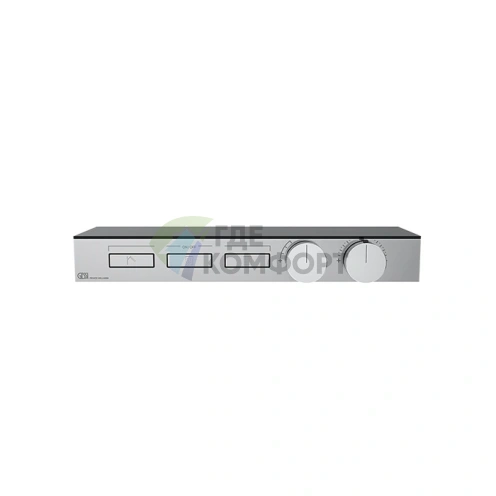 Термостат для душа Gessi Hi-Fi с тремя выходами и стеклянной полкой (63024#031) - фото 1