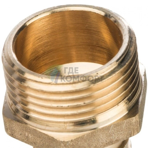 Штуцер с наружной резьбой STOUT НР 1 x 30 - фото 5