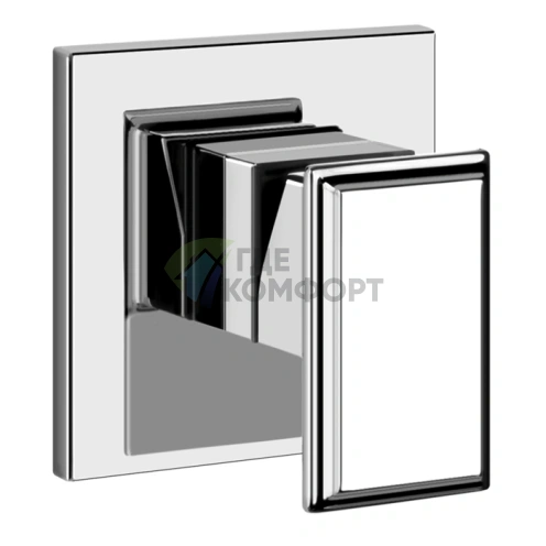 Однорычажный смеситель для раковины Gessi Eleganza в цвете хром (46106#031) - фото 1