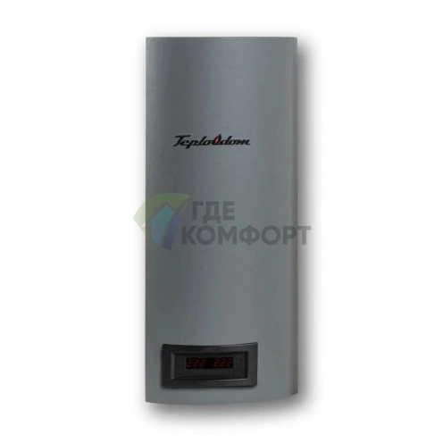Настенный электрический котел Бастион Teplodom i-TRM SILVER StS 12 Gray - фото 6