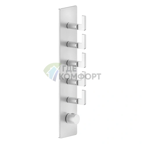 GESSI INCISO: Термостатический смеситель на 5 источников (хром) (58210#031) - фото 1