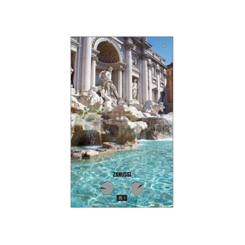 Газовая колонка Zanussi GWH 10 Fonte Glass Trevi - фото 1