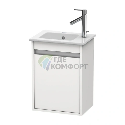 База под раковину Duravit Ketho 550x400x285 с дверцей, белая глянцевая (KT6417L2222) - фото 1