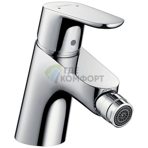 Смеситель Hansgrohe Focus E2 31920000 для биде: настенный монтаж, хром - фото 1
