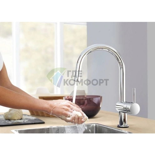 Кухонный смеситель Grohe Minta 32321000 - фото 5