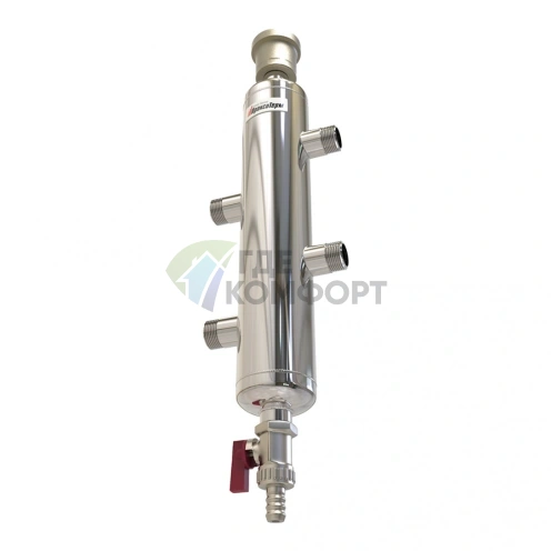 Гидравлический разделитель из нержавеющей стали AISI 304 ПроксиТерм в теплоизоляции CLASSIC GS 25 - фото 1