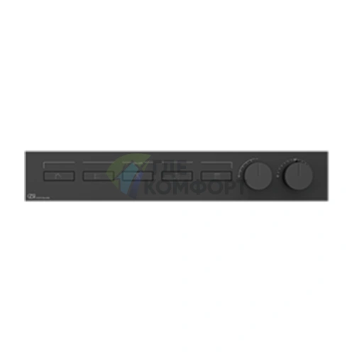 Термостат для душа Gessi Hi-Fi Black Metal Brushed PVD с подключением до 5 источников (63018#707) - фото 1