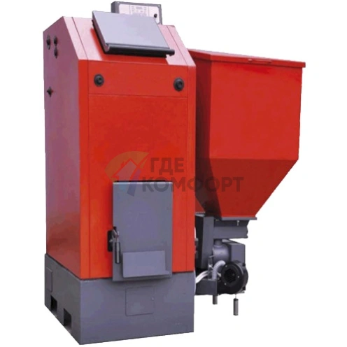 Пеллетный твердотопливный одноконтурный напольный котел ACV Radijator TKAN 2 60 кВт - фото 1