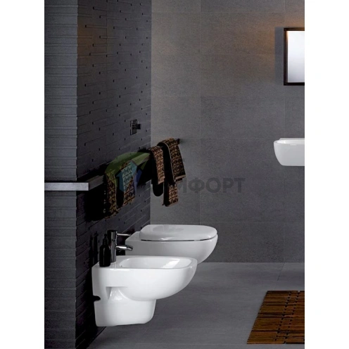 Подвесной унитаз IFO Sjoss Rimfree RP313200500 без ободка — современный дизайн и гигиеничность - фото 5