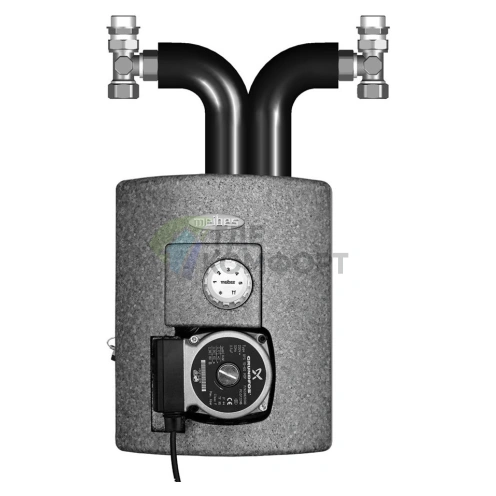 Насосная группа Meibes Thermix с насосом Grundfos UPS 15-60 МВР с встроенным термостатом ME 27409.2 - фото 1