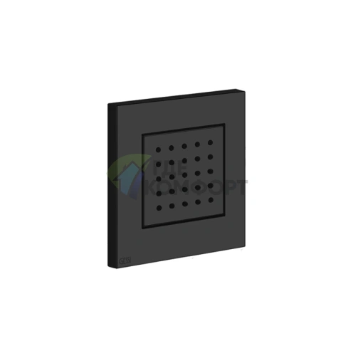 Gessi поворотная боковая форсунка Black XL (32984#299) - фото 1