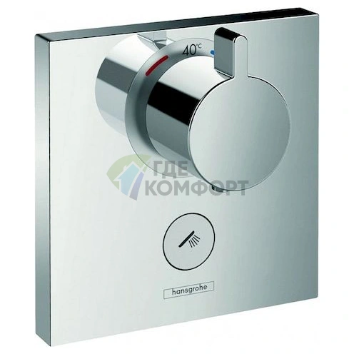 Термостатический смеситель для душа Hansgrohe ShowerSelect Highflow 15761000 - фото 1
