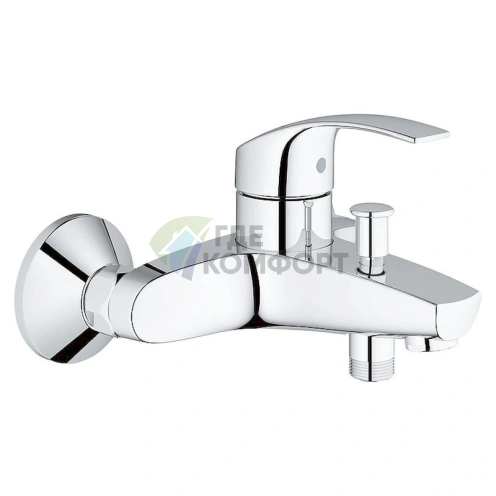 Смеситель Grohe Eurosmart New для ванны с душем, скрытый монтаж - фото 1