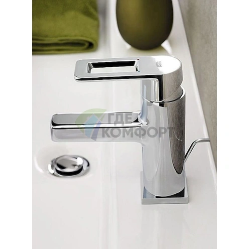 Смеситель Grohe Quadra 32631000 для настенного монтажа у раковины - фото 4