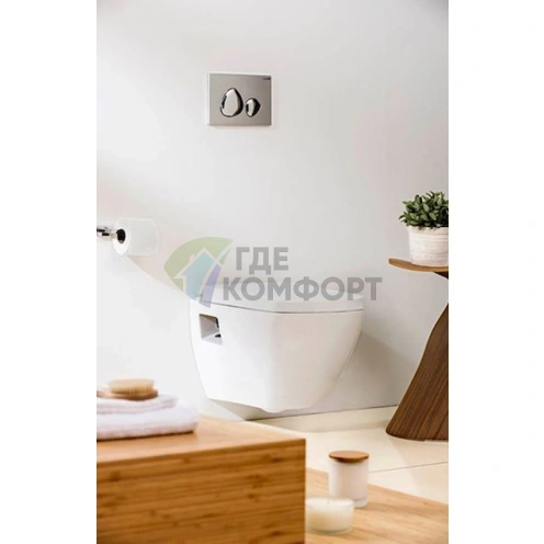 Кнопка смыва Creavit Spa GP7004.00: хром глянцевый - фото 2