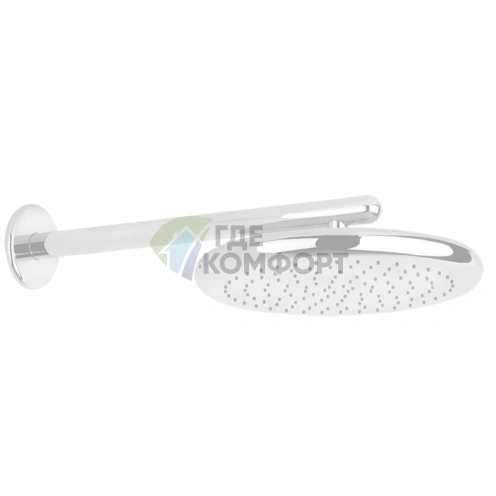 Набор верхнего душа Gessi Goccia 306 мм для настенного монтажа, белый (33756#279) - фото 1