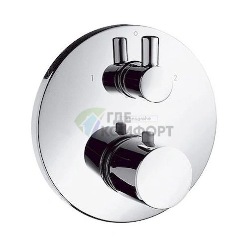 Термостат Hansgrohe Ecostat S 15721000 для комфортного принятия ванны и душа - фото 1
