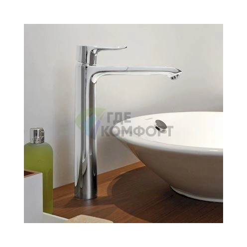 Смеситель для умывальника Hansgrohe Metris - фото 3