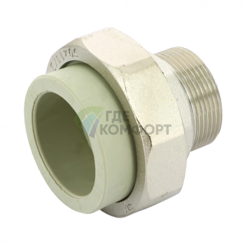Разъёмное соединение PPR с наружной резьбой 50x1 1/2 FV-Plast - фото 2