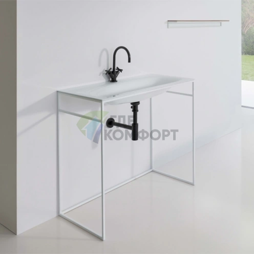 Раковина BETTE LUX SHAPE встраиваемая 60х49.5х9 см с рамой белая (Q010-807) - фото 1