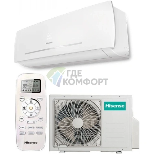 Кондиционер сплит-система Hisense AS-12HR4SYDDCG/AS-12HR4SYDDCW - фото 1