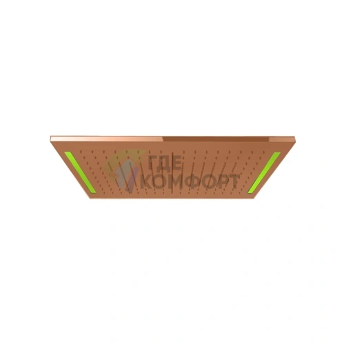 Декоративная панель Gessi Colour 300х500 мм, цвет Copper Brushed PVD (57882#708) - фото 1