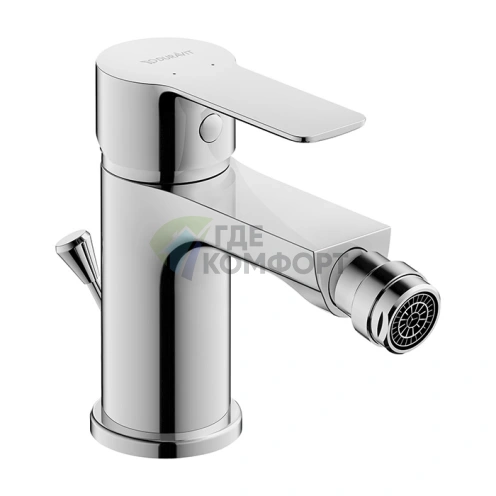 Смеситель для биде Duravit A.1 на 1 отверстие, хром (A12400001010) - фото 1