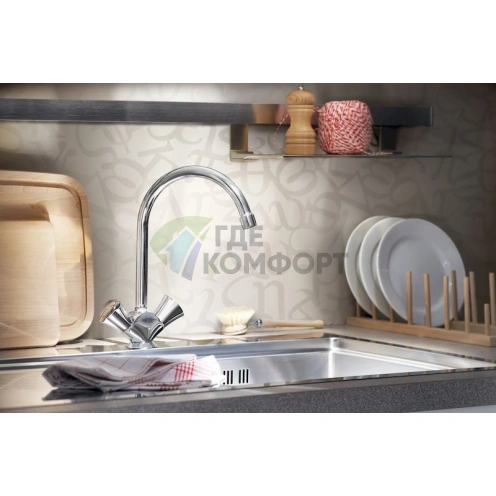 Смеситель Grohe Costa L 31819001 для кухни: высокий излив, стиль и функциональность - фото 5