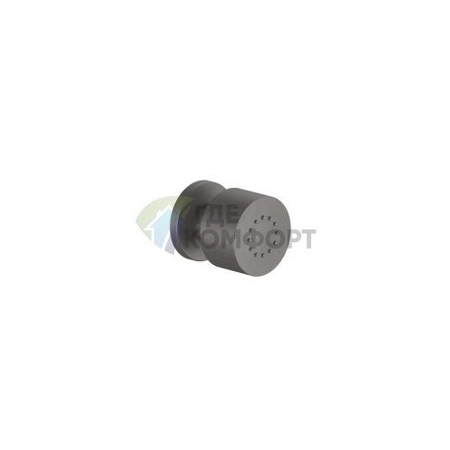 Форсунка боковая Fantini Venezia: латунь, цвет Matt Gun Metal PVD (86 P5 9248) - фото 1