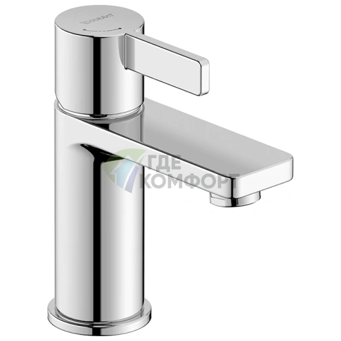 Смеситель для раковины Duravit D-Neo без донного клапана, хром (DE1011002010) - фото 1