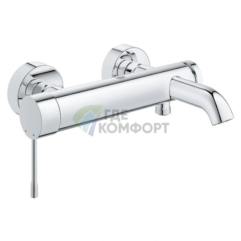 Смеситель для ванны с душем Grohe Essence New 33624001 - фото 1