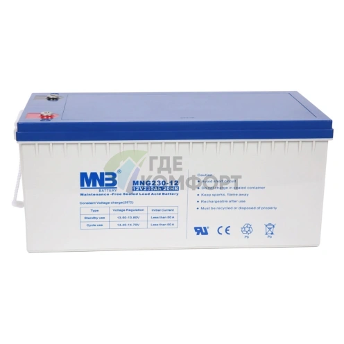 Аккумуляторная батарея MNB MNG 230-12 - фото 1